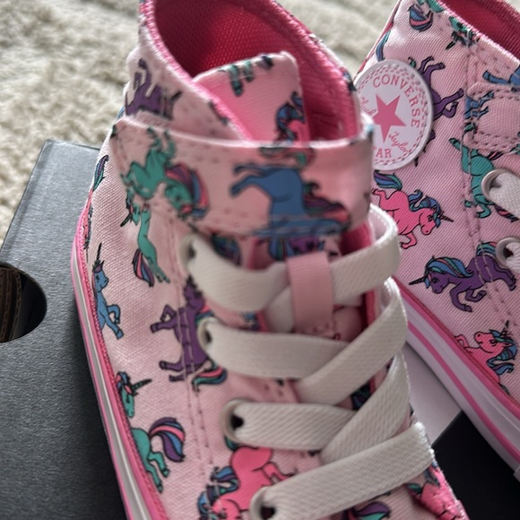 Converse All Star toddler unicorn sneakers 7 - Picture 3 of 6
